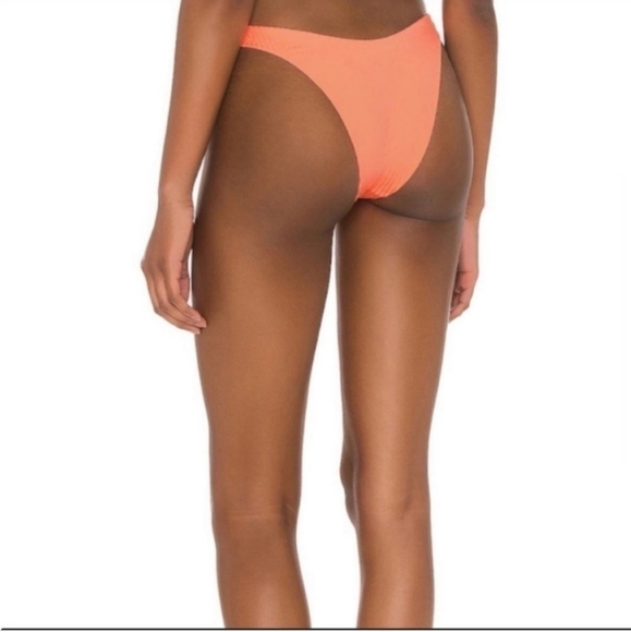 Vitamin A California Cut Bikini Bottom Marigold - Picture 2 of 8